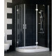 Душевой уголок Vegas Glass AFS-F 120*80 08 01 R стекло прозрачное, 120x80, прямоугольный-асимметричный, двери распашные