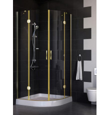 Душевой уголок Vegas Glass AFS 0090 09 01 стекло прозрачное, 90x90, четверть круга, двери распашные
