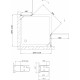 Душевой уголок Vegas Glass AFA 0110 07 01 стекло прозрачное, 110x110, квадратный, двери распашные