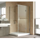 Душевой уголок Vegas Glass AFP-Fis Lux 120*100 08 01 R профиль глянцевый хром, стекло прозрачное, прямоугольный, двери распашные