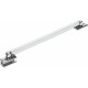Душевой уголок Vegas Glass AFA-F 110*100 08 01 R профиль глянцевый хром, стекло прозрачное, прямоугольный, двери распашные
