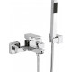 Смеситель Veragio Quartet VR.QRT-4601.CR для ванны с душем, однорычажный, хром
