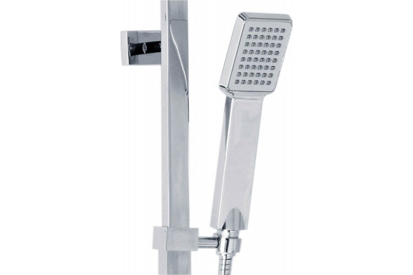 Душевая стойка Veragio Quartet VR.QRT-9930.CR хром штанга 134 см, шланг металлический 150 см