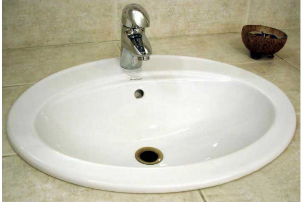 Раковина Vidima СеваФреш W504801 встраиваемая цвет белый, на столешницу