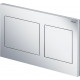 Кнопка смыва Viega Prevista Visign for Style 8611.1 773236 хром механическая,  в современном стиле