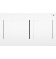 Кнопка смыва Viega Prevista Visign for Style 8611.1 773250 альпийский белый механическая,  в современном стиле