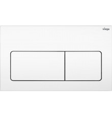 Кнопка смыва Viega Prevista Visign for Life 8601.1 773731 альпийский белый механическая,  в современном стиле