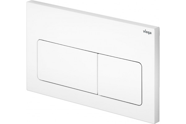 Кнопка смыва Viega Prevista Visign for Life 8601.1 773731 альпийский белый механическая,  в современном стиле