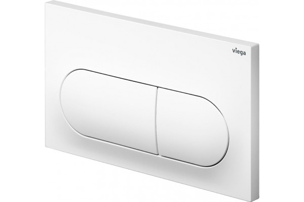 Кнопка смыва Viega Prevista Visign for Life 8602.1 773762 альпийский белый механическая,  в современном стиле