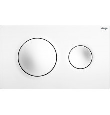 Кнопка смыва Viega Prevista Visign for Style 8610.1 773793 альпийский белый механическая,  в современном стиле