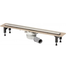 Душевой лоток Viega Advantix Visign 753245 120 см в пол около стены, выпуск боковой