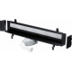 Душевой лоток Viega Advantix Vario 736736 30 - 120 см хром, черный, в стену