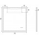Мебель для ванной Vigo Geometry 70 бетон напольная, с ящиками