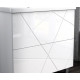 Мебель для ванной Vigo Geometry 60 белая напольная, с ящиками