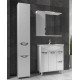Тумба с раковиной Vigo Callao 80 2 дверцы, 2 ящика, напольная, ручки хром