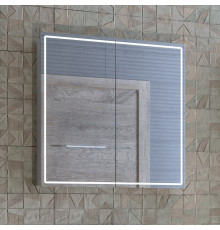 Зеркало-шкаф Vigo Geometry 80 с доводчиками