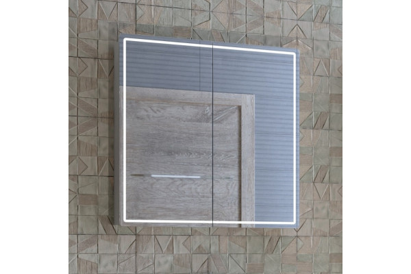 Зеркало-шкаф Vigo Geometry 80 с доводчиками
