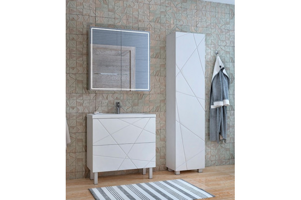 Зеркало-шкаф Vigo Geometry 80 с доводчиками