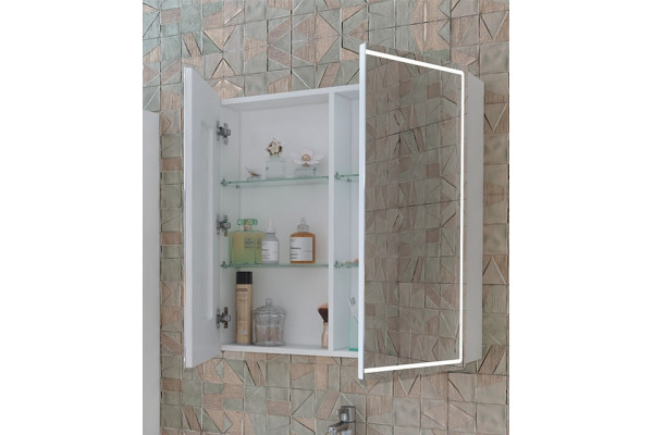 Зеркало-шкаф Vigo Geometry 80 с доводчиками