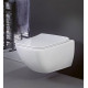 Унитаз подвесной Villeroy & Boch Venticello 4611RLR1 альпийский белый CeramicPlus, безободковый, прямоугольный, антивсплеск, 37.5x56 см