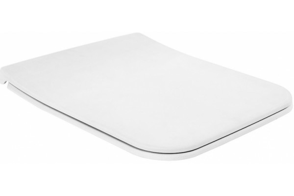 Унитаз подвесной Villeroy & Boch Venticello 4611RLR1 альпийский белый CeramicPlus, безободковый, прямоугольный, антивсплеск, 37.5x56 см