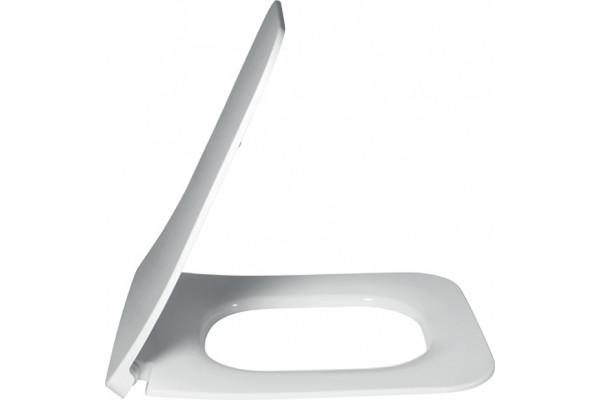 Унитаз подвесной Villeroy & Boch Venticello 4611RLR1 альпийский белый CeramicPlus, безободковый, прямоугольный, антивсплеск, 37.5x56 см
