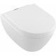 Унитаз подвесной Villeroy & Boch Subway 2.0 5614A1R1 белый, овальный, 37x56 см