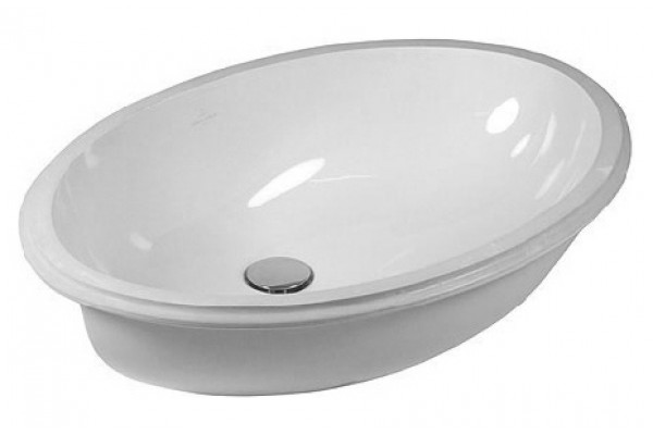 Раковина Villeroy & Boch Evana 6147 00 R1 alpin цвет белый, овальная