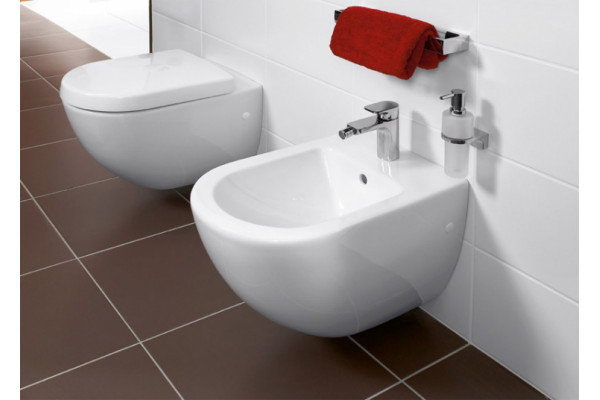 Унитаз подвесной Villeroy & Boch Subway 2.0 alpin белый, овальный, 37.5x56.5 см