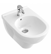 Биде подвесное Villeroy & Boch O цвет белый, овальное, 36x56 см