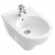 Биде подвесное Villeroy & Boch O цвет белый, овальное, 36x56 см