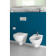 Биде подвесное Villeroy & Boch O цвет белый, овальное, 36x56 см
