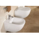 Биде подвесное Villeroy & Boch Subway 2.0 alpin цвет белый, овальное, 37.5x56.5 см