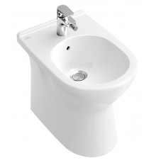Биде напольное Villeroy & Boch O цвет белый, овальное, 36x57 см