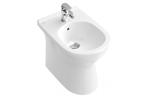 Биде напольное Villeroy & Boch O цвет белый, овальное, 36x57 см