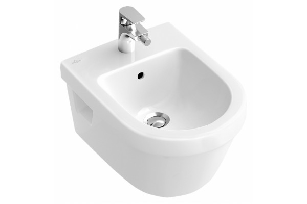 Биде подвесное Villeroy & Boch Omnia Architectura 5484 0001 alpin цвет белый, овальное, 37x53 см