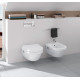 Биде подвесное Villeroy & Boch Omnia Architectura 5484 0001 alpin цвет белый, овальное, 37x53 см