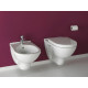 Унитаз подвесной Villeroy & Boch Targa Rimless 5860HR01 белый, овальный, 36x56 см