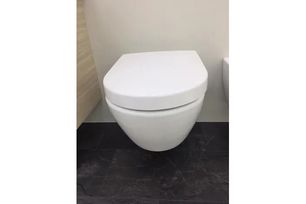 Унитаз подвесной Villeroy & Boch 2DAY2 46981001 белый, овальный, 37x56.5 см