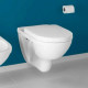 Комплект Система инсталляции для унитазов Villeroy & Boch 9224 6100 + Унитаз подвесной Villeroy & Boch O'Novo 5660HR01 alpin, безободковый + Кнопка смыва Villeroy & Boch Viconnect 9224 9061 хром, цвет белый, бачок 3/6 л