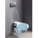 Комплект Система инсталляции для унитазов Villeroy & Boch 9224 6100 + Унитаз подвесной Villeroy & Boch Omnia Architectura 5684HR01 alpin, безободковый + Кнопка смыва Villeroy & Boch Viconnect 9224 9061 хром, цвет белый, бачок 3/6 л