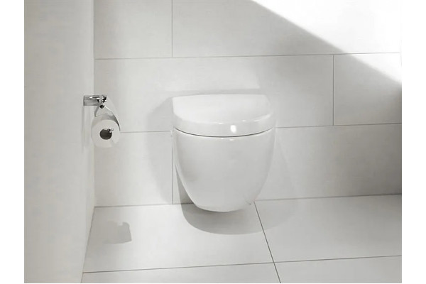 Комплект Система инсталляции для унитазов Geberit Duofix Sigma 12 Plattenbau 111.362.00.5 + Кнопка смыва Geberit Sigma 01 115.770.21.5 хром + Крышка-сиденье Villeroy & Boch Subway 9M55 S101 с микролифтом, петли хром + Унитаз подвесной Villeroy, цвет белый