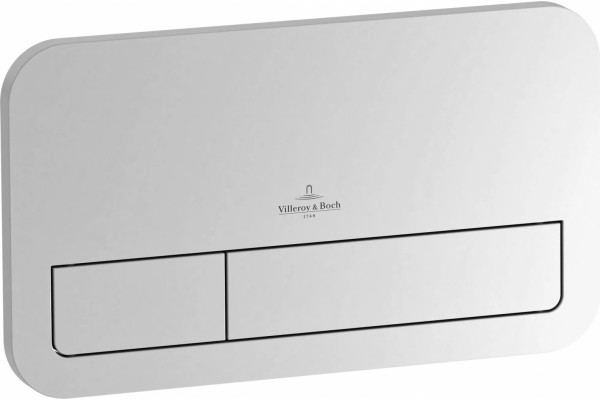 Комплект Система инсталляции для унитазов Villeroy & Boch 9224 6100 + Унитаз подвесной Villeroy & Boch O Novo 5688HR01 alpin, безободковый + Кнопка смыва Villeroy & Boch Viconnect 9224 9069 матовый хром, цвет белый, бачок 3/6 л