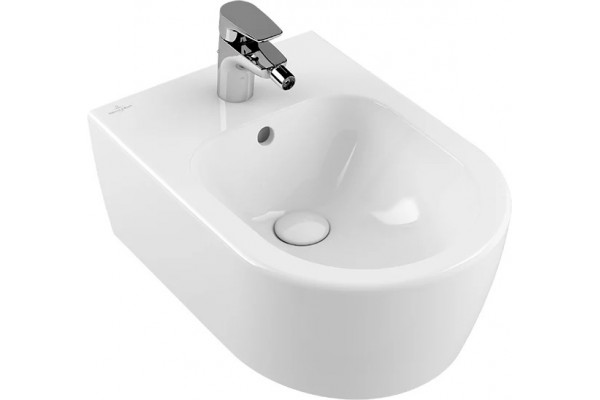 Биде подвесное Villeroy & Boch Avento 54050001 alpin цвет белый, овальное, 37x53 см
