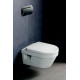 Унитаз подвесной Villeroy & Boch Omnia Architectura 5684HRR1 alpin, безободковый, белый, овальный, 37x53 см