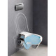 Унитаз подвесной Villeroy & Boch Omnia Architectura 5684HRR1 alpin, безободковый, белый, овальный, 37x53 см