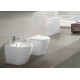 Унитаз приставной Villeroy & Boch Subway 2.0 альпийский белый овальный, антивсплеск, 37x56 см