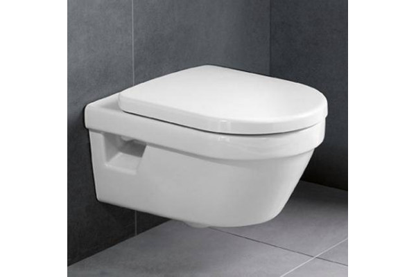 Унитаз подвесной Villeroy & Boch Omnia Architectura alpin, с микролифтом, белый, овальный, 37x53 см