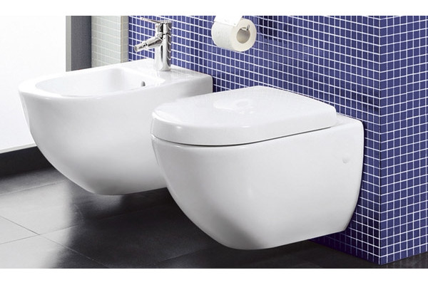 Унитаз подвесной Villeroy & Boch Subway Plus 6600 10R1 alpin белый, овальный, 37x56 см