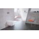 Унитаз подвесной Villeroy & Boch Viclean V0E100R1 альпийский белый, с функцией биде, овальный, антивсплеск, 38.5x59.5 см